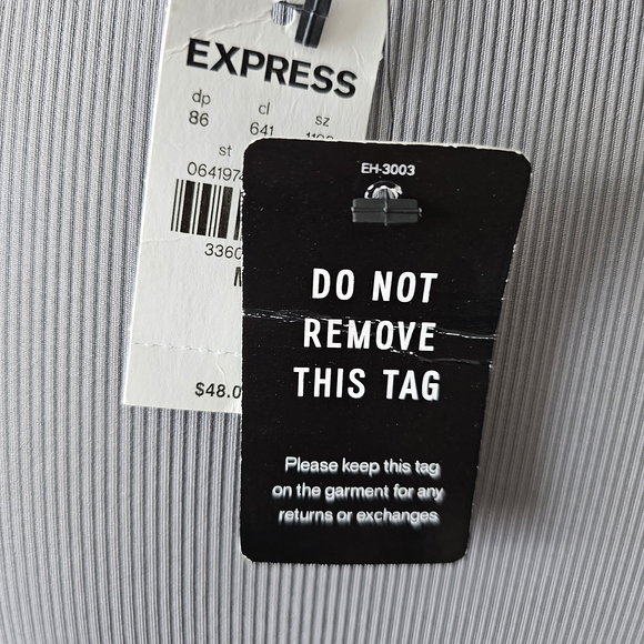 Express Ribbed Bodysuit - Picture 3 of 4